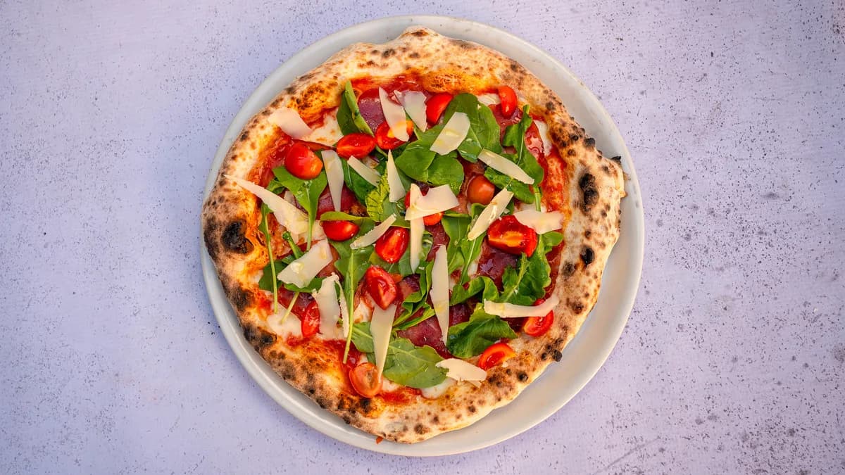Pizza Crudo-Rucola